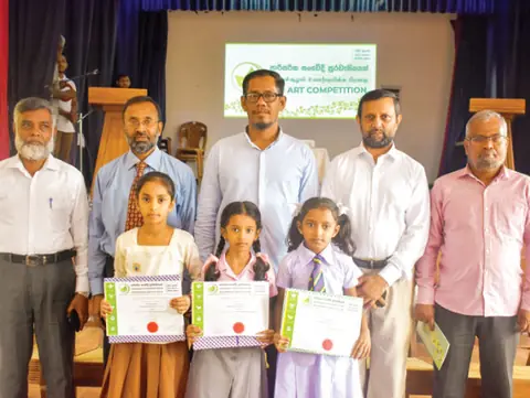 Environmental art competition winners
